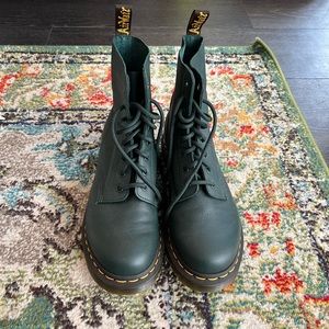 Green Doc Martens